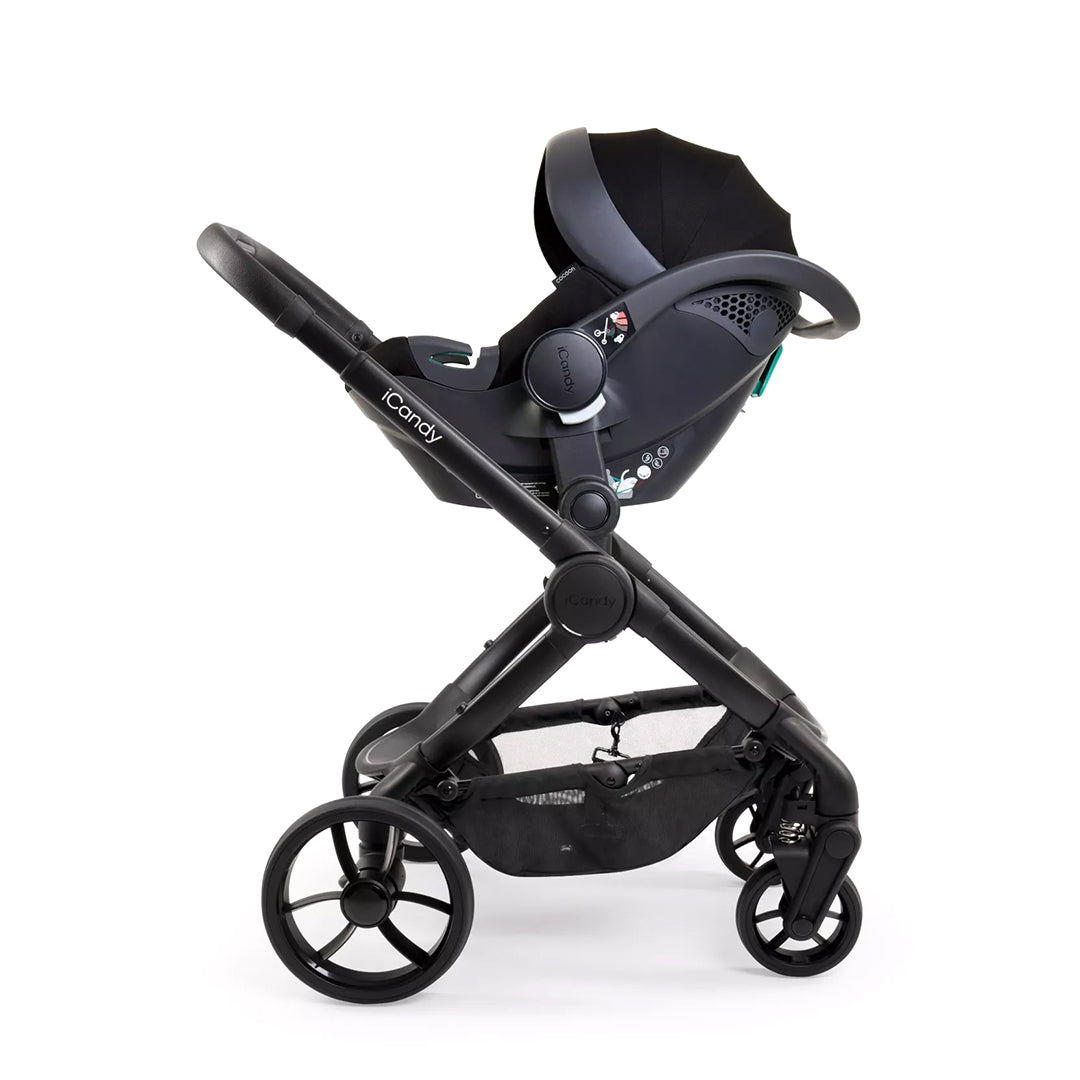  iCandy Peach 7 Pushchair & Carrycot - Black、mySite、merchandisen