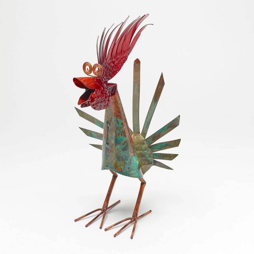 Funny Copper Rooster Handmade in the USA、mySite、g9winljtr