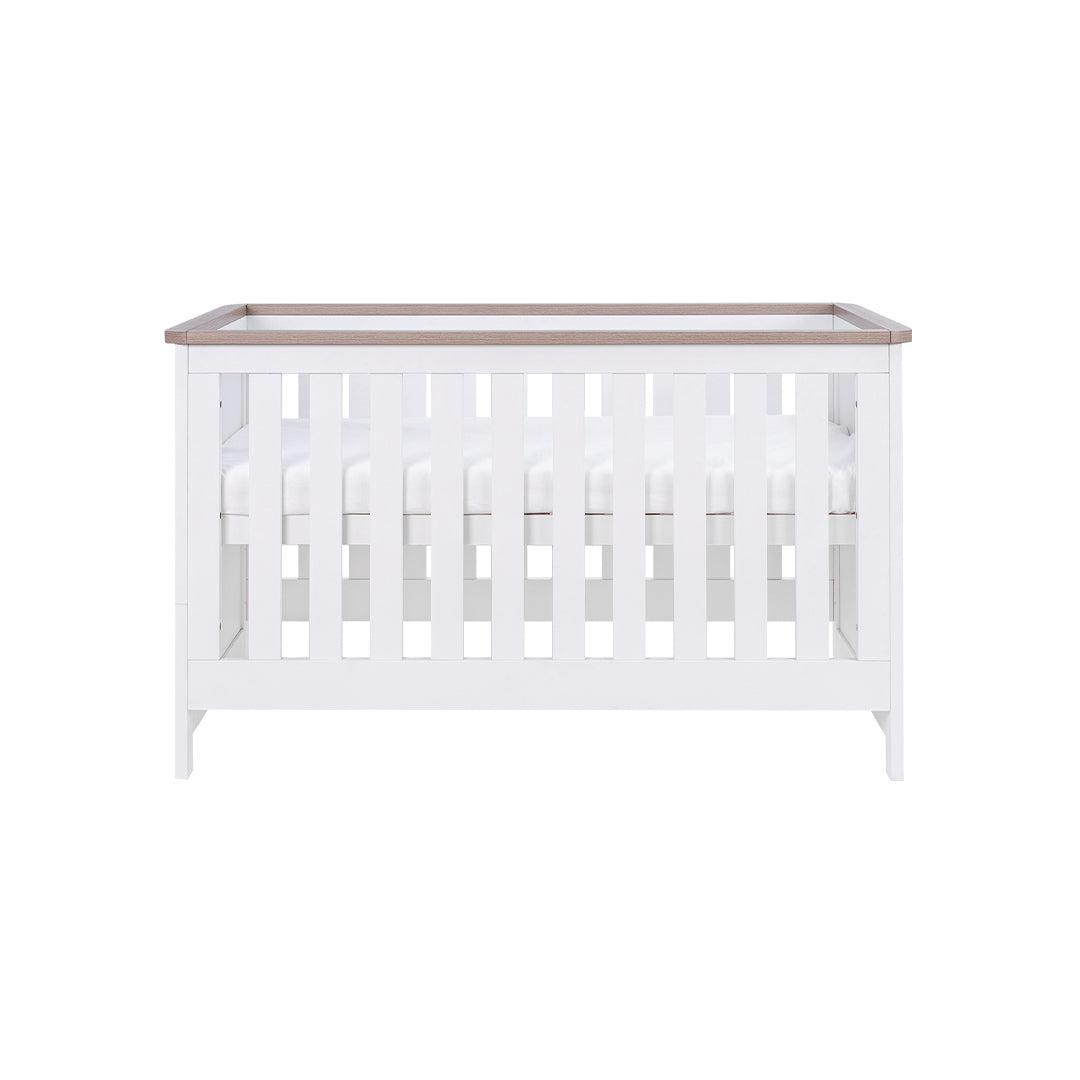  Tutti Bambini Verona Cot Bed - White/Oak、mySite、merchandisen