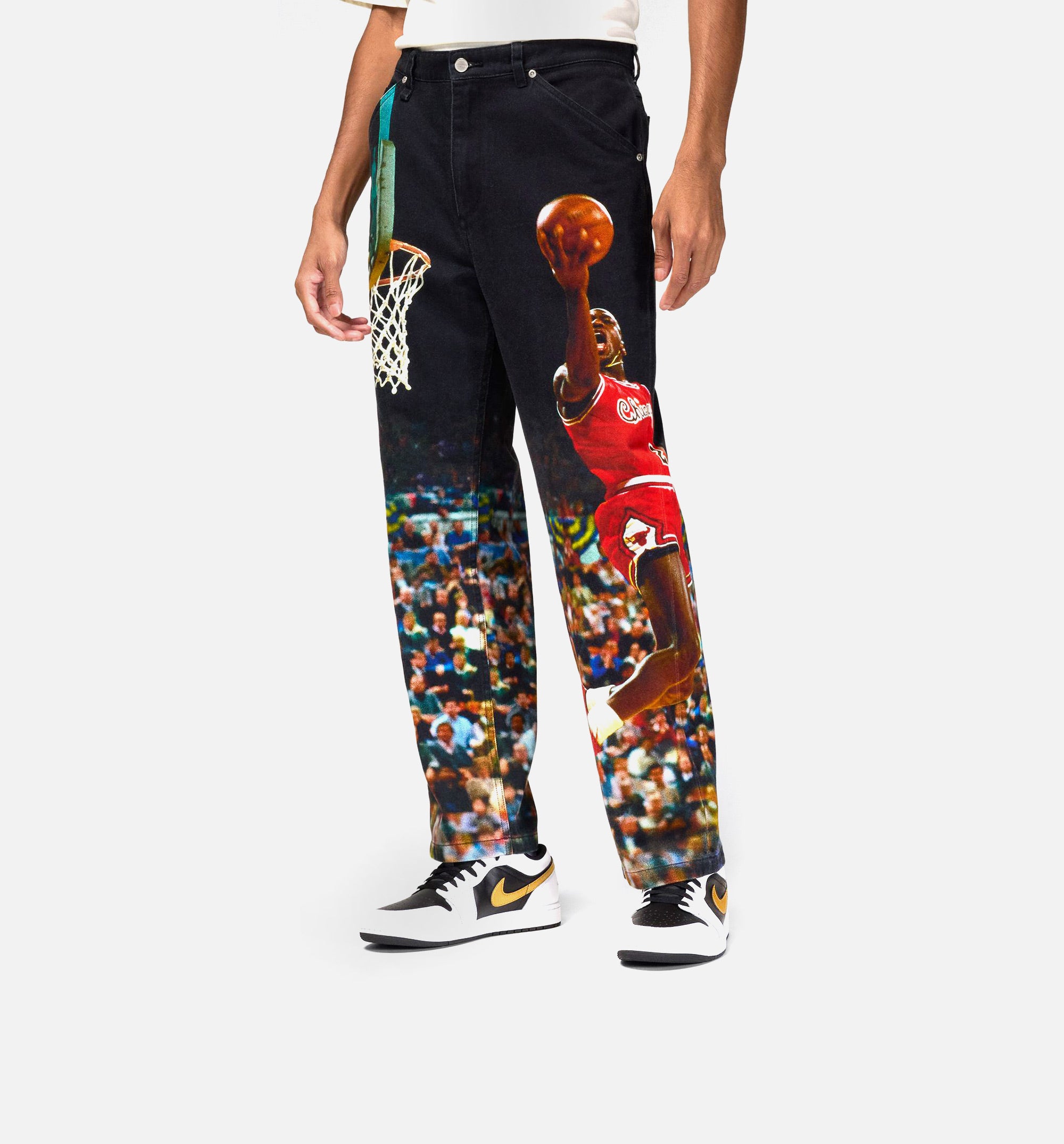 Air Jordan All Over Print Twill Mens Pant - Black/Multi、mySite、dreamappss