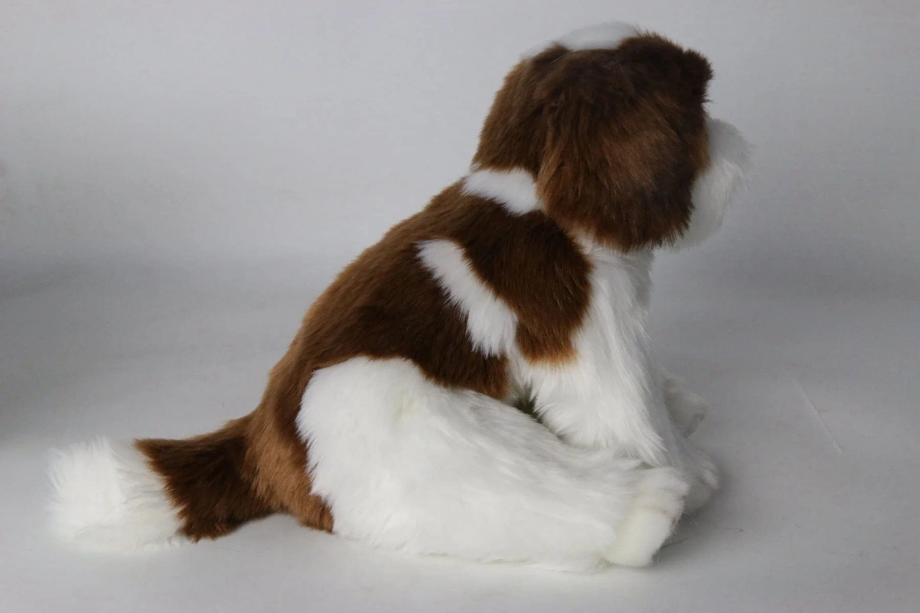Plush Shih Tzu Puppy Brown and White、mySite、g9winljtr