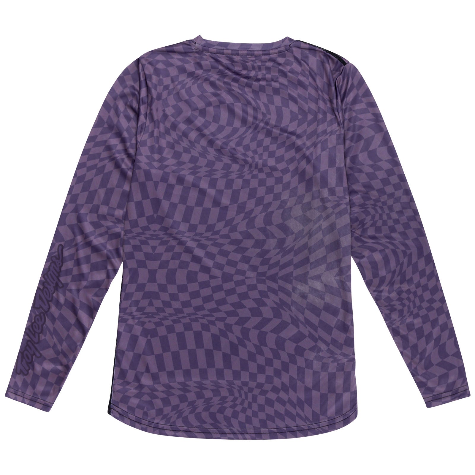Womens Lilium Long Sleeve Jersey Twisted Checkers Deep Purple、mySite、dreamappss