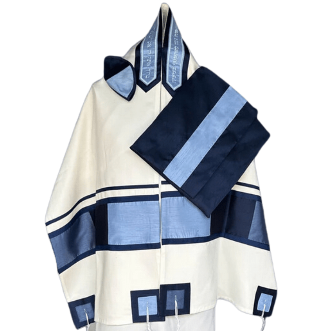  Three Shades of Blue Cube Tallit、mySite、elrpsem3k