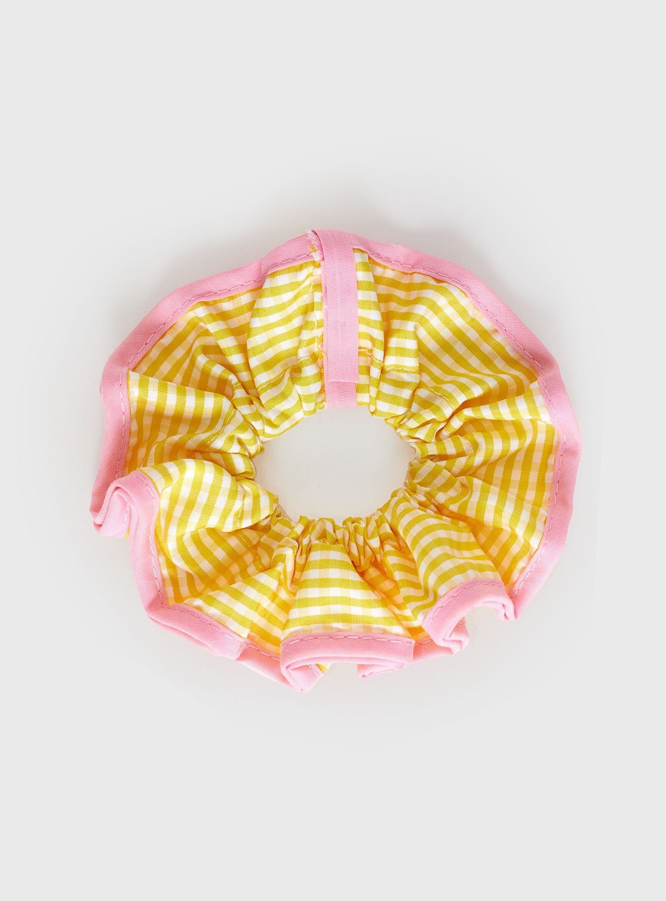Sebina Scrunchie Yellow / Pink、mySite、solidvoid