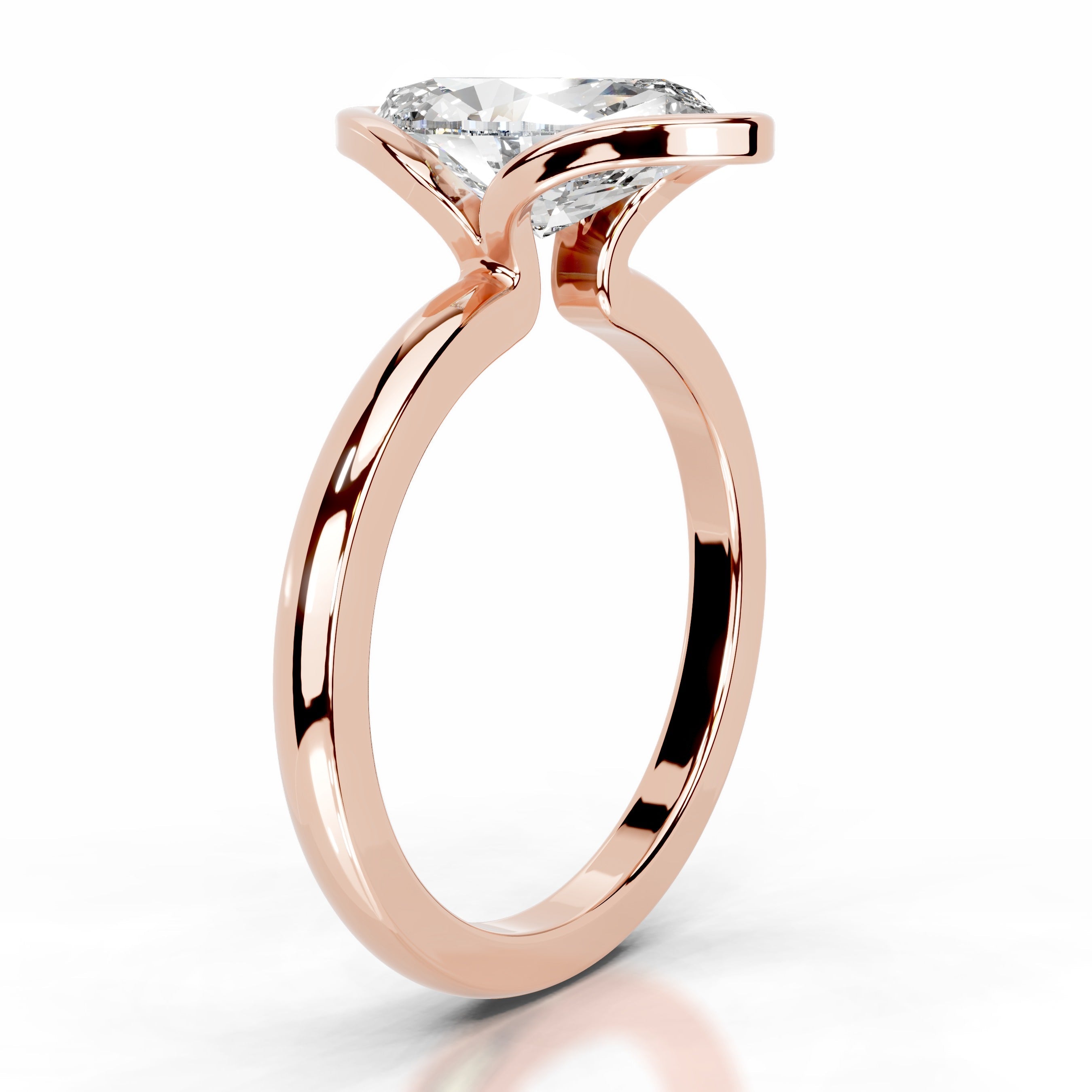 Thor Lab Grown Diamond Ring - 14K Rose Gold (RTS)、mySite、hinf8tx79