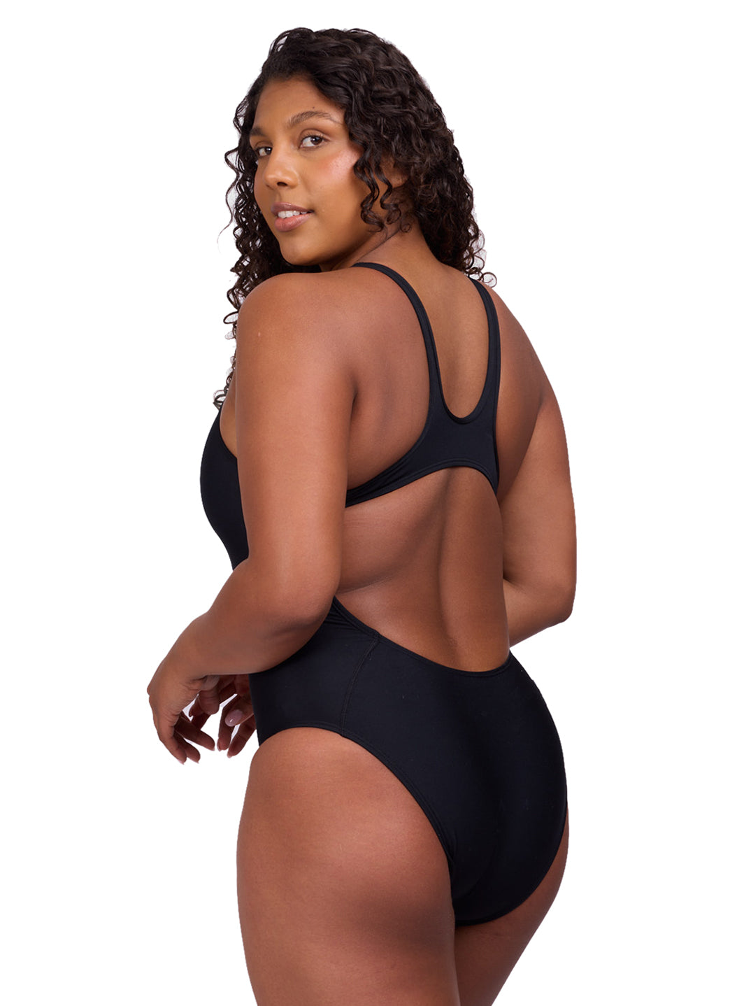 JOLYN Women's Betty Solid One Piece Swimsuit、mySite、noshort