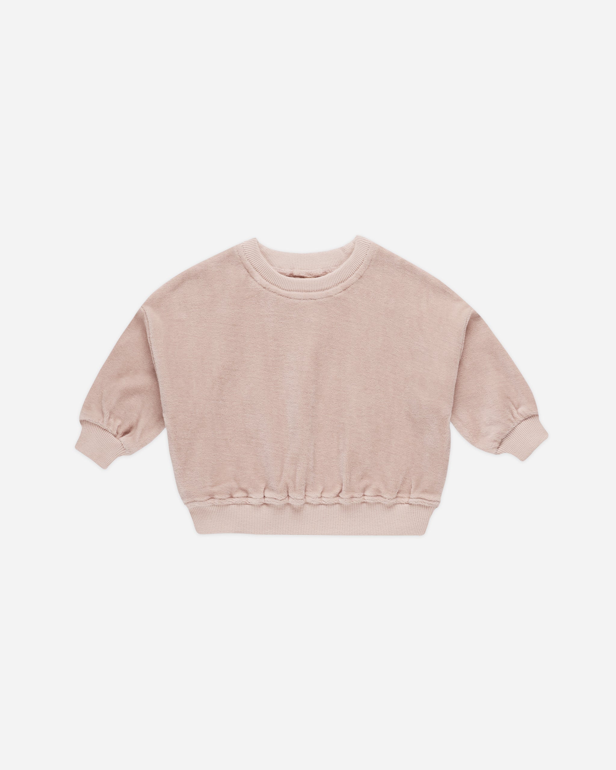  Velour Relaxed Sweatshirt || Blush、mySite、layawaytickets