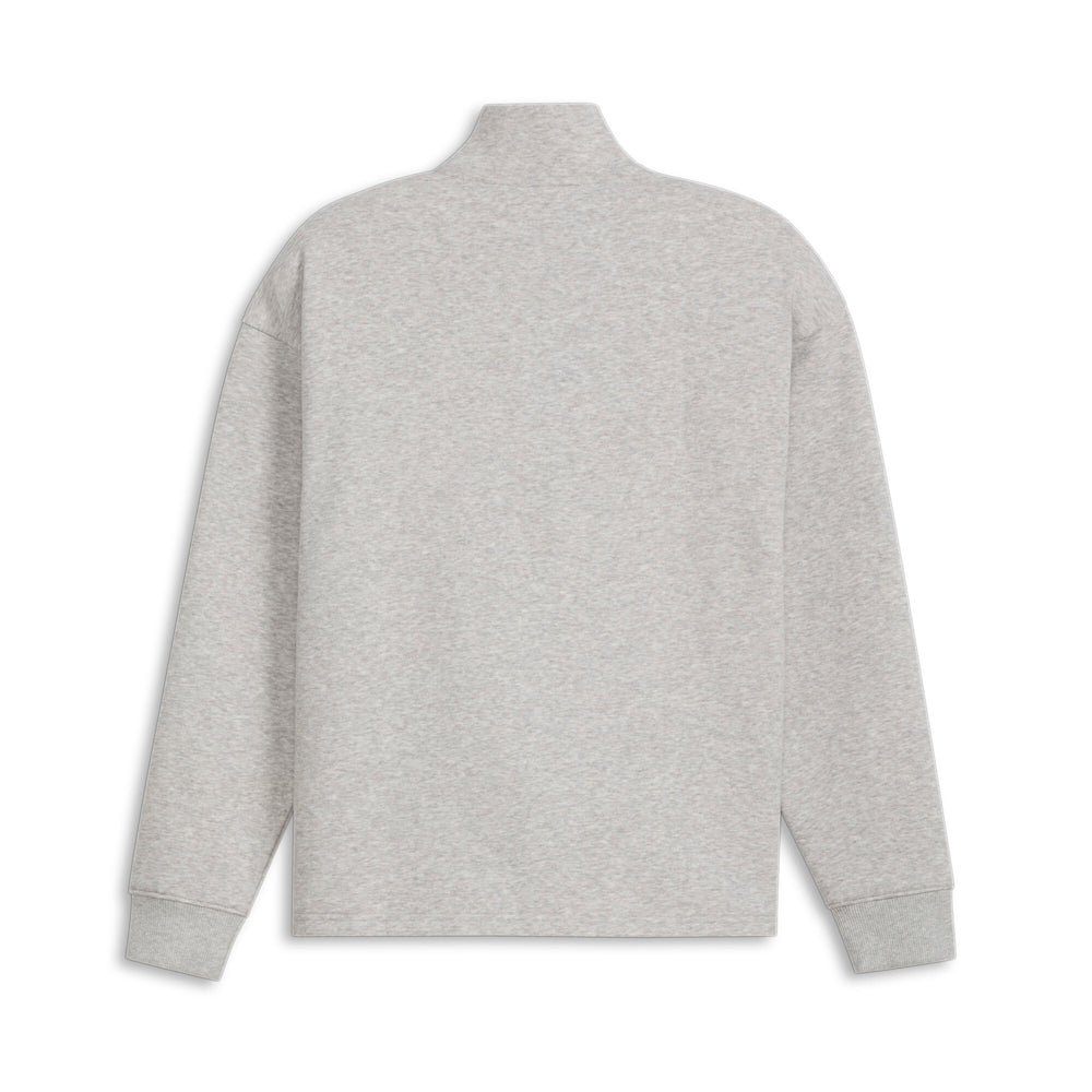 Essentials Collared Long Sleeve Quarter Zip Pullover、mySite、gtrtttuynbv