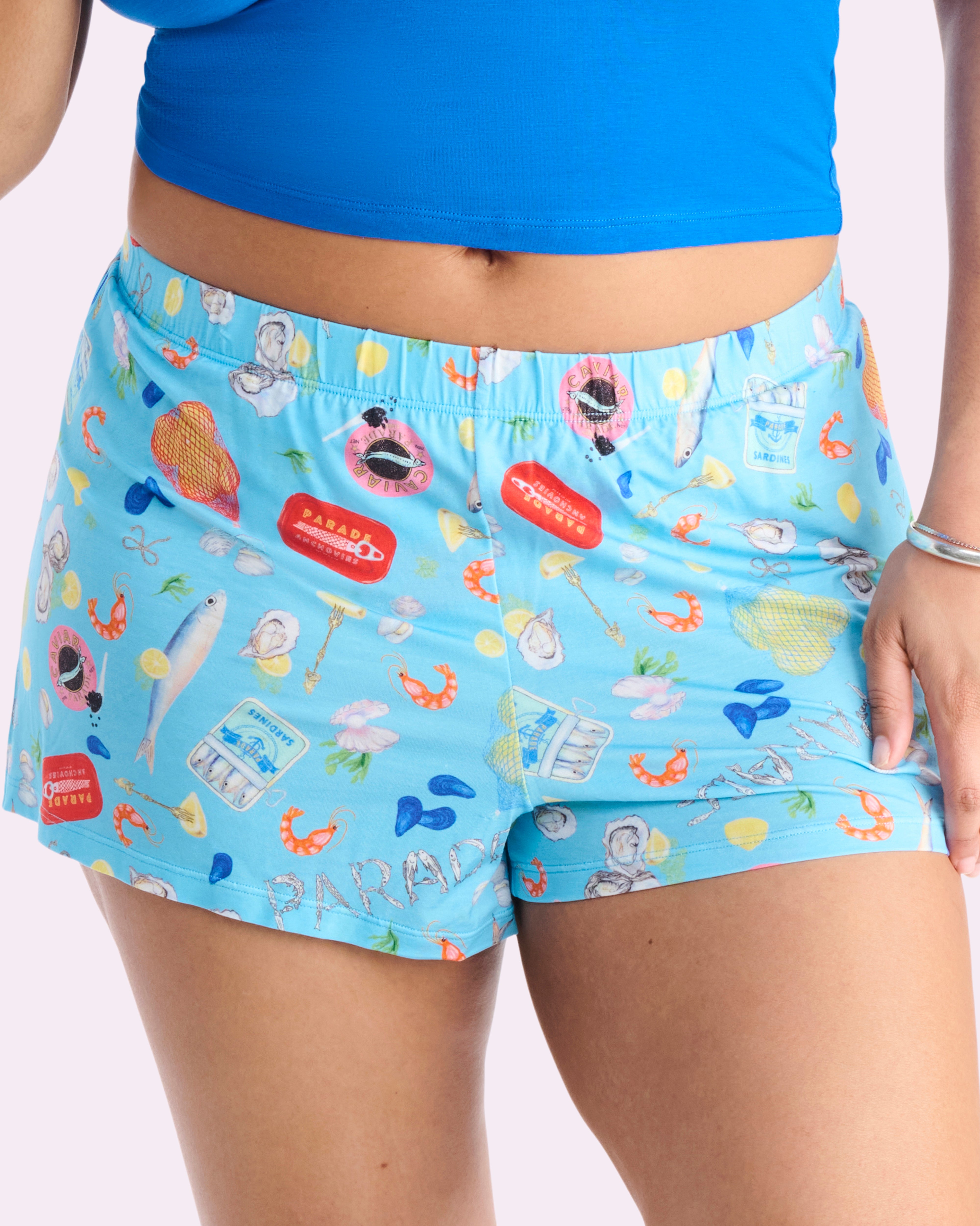 New:Cotton Lounge Shorts | New:Cotton (Seaside Paradise)、mySite、bengalsvssteelers