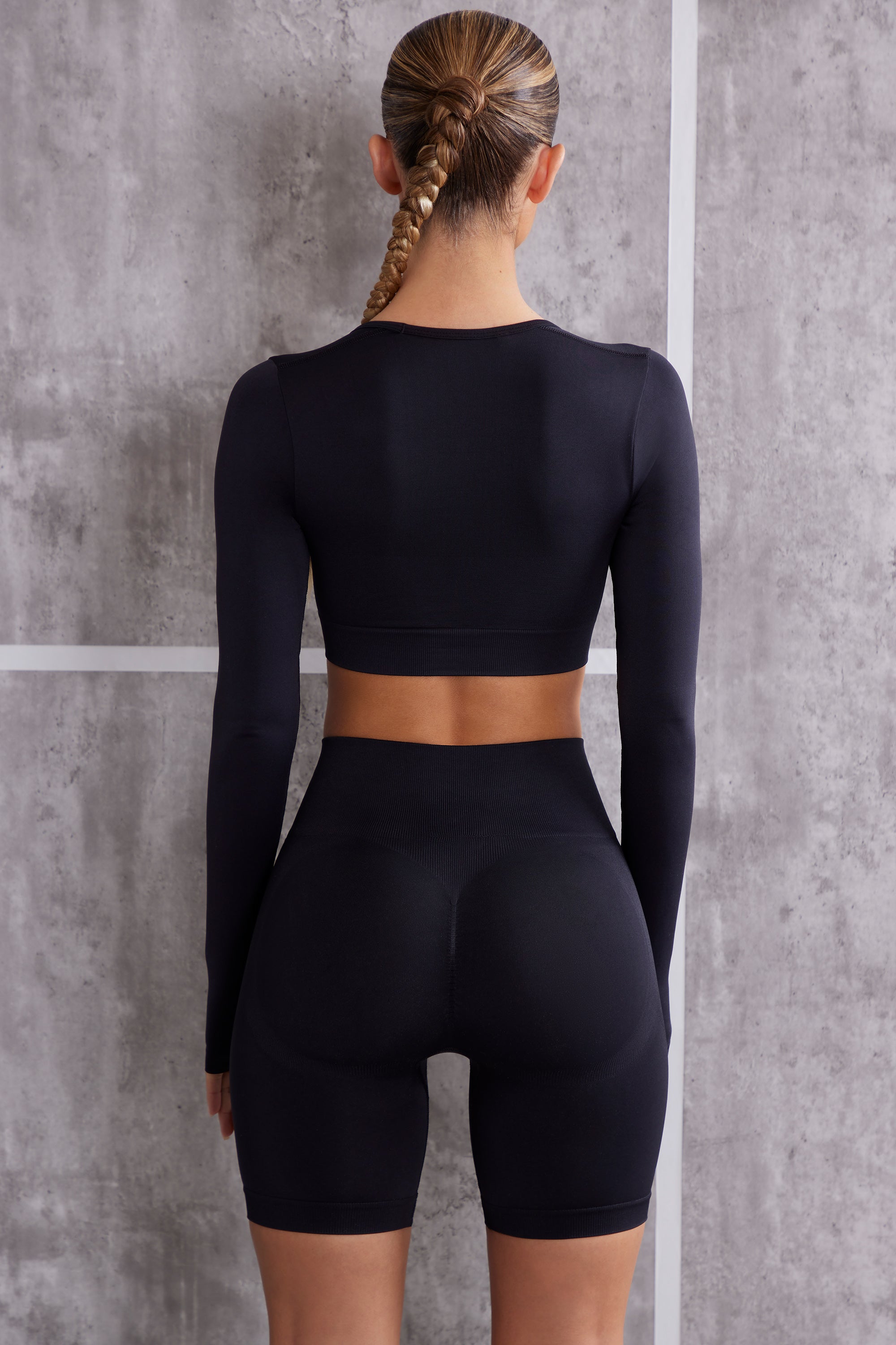 Biker Shorts in Jet Black、mySite、solidvoid