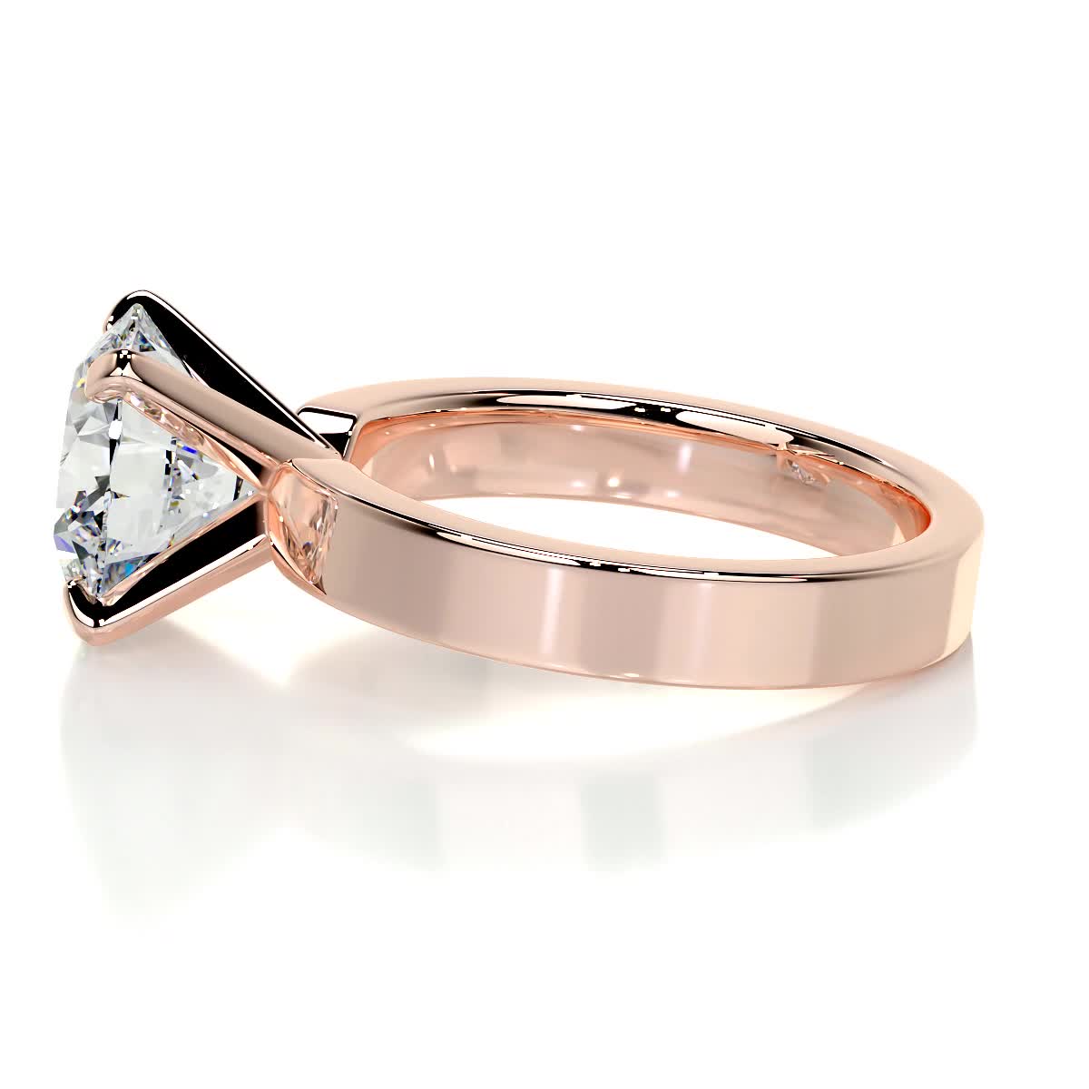 Kaia Lab Grown Diamond Ring -14K Rose Gold、mySite、hinf8tx79