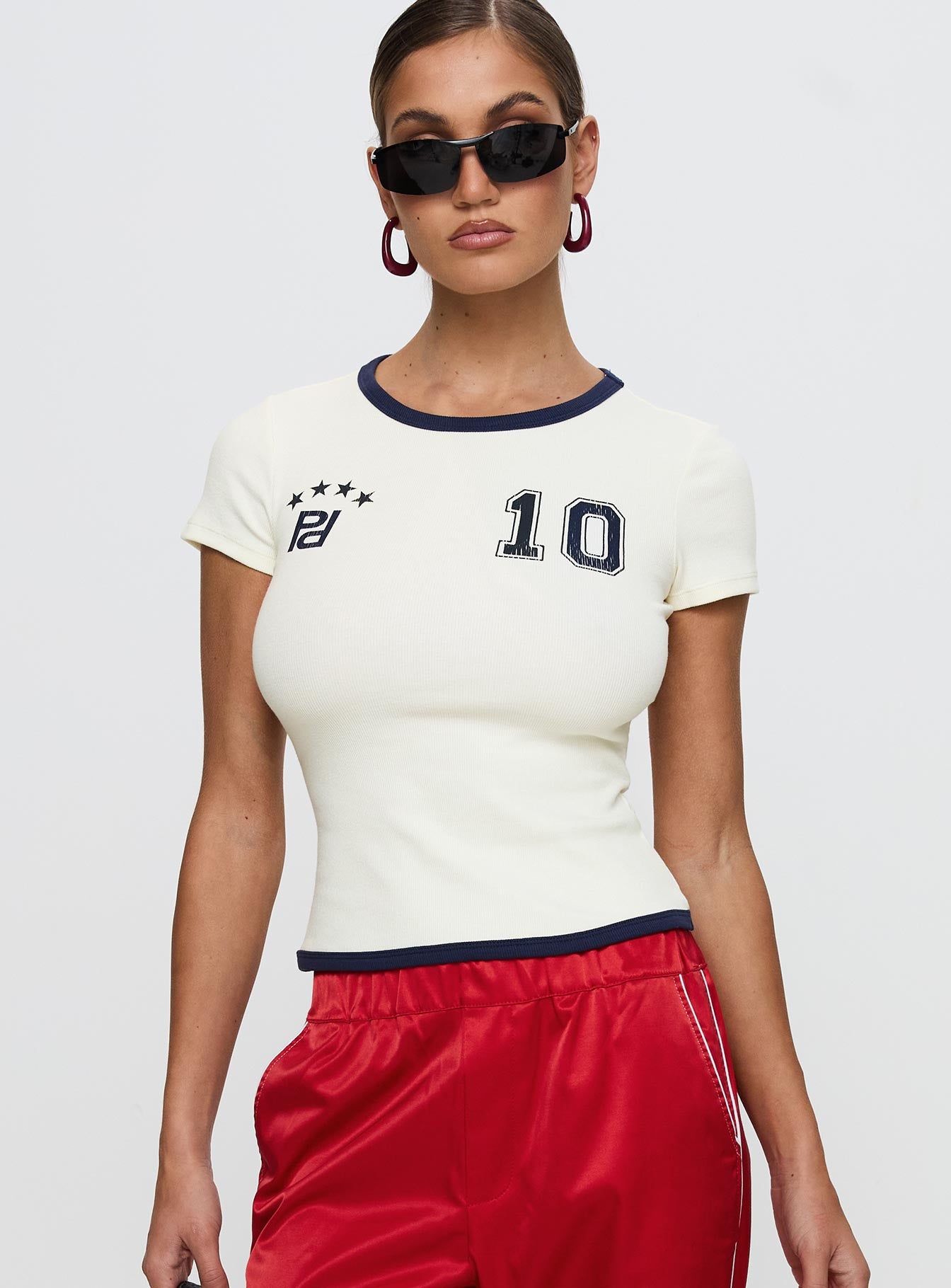 Track Record Graphic Top Cream、mySite、solidvoid