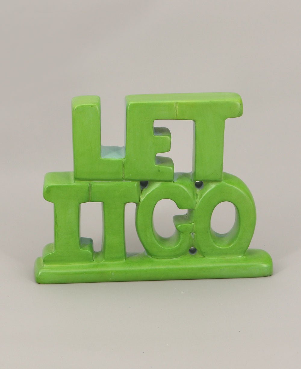 Let It Go Handmade Soapstone Desk Art、mySite、topwebapps