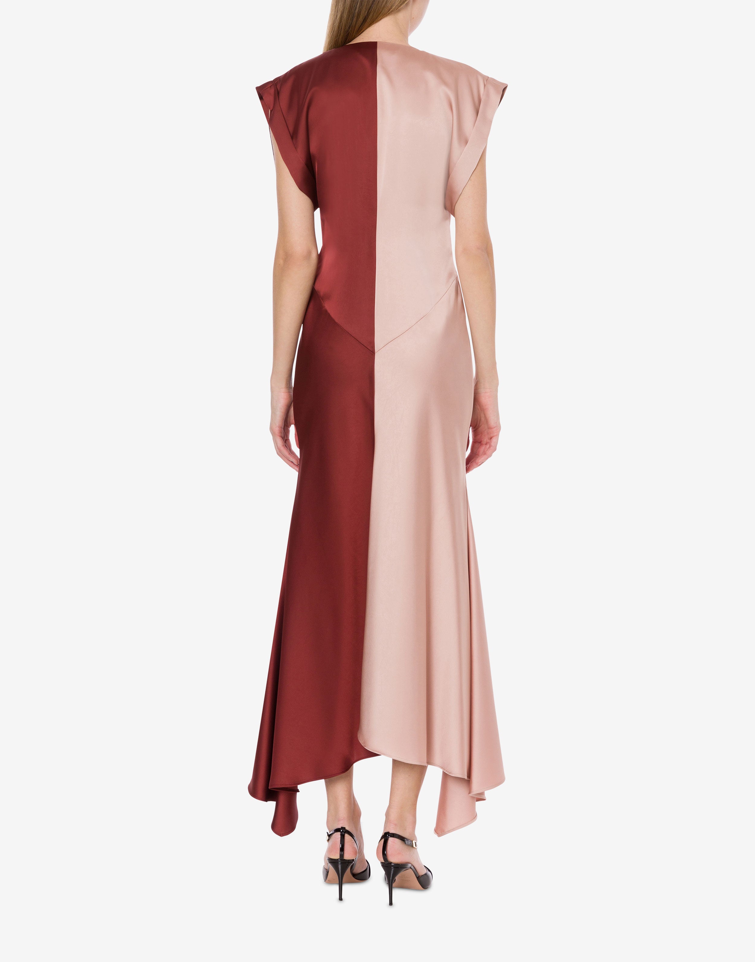 Abito in raso bicolor、mySite、aoinhome