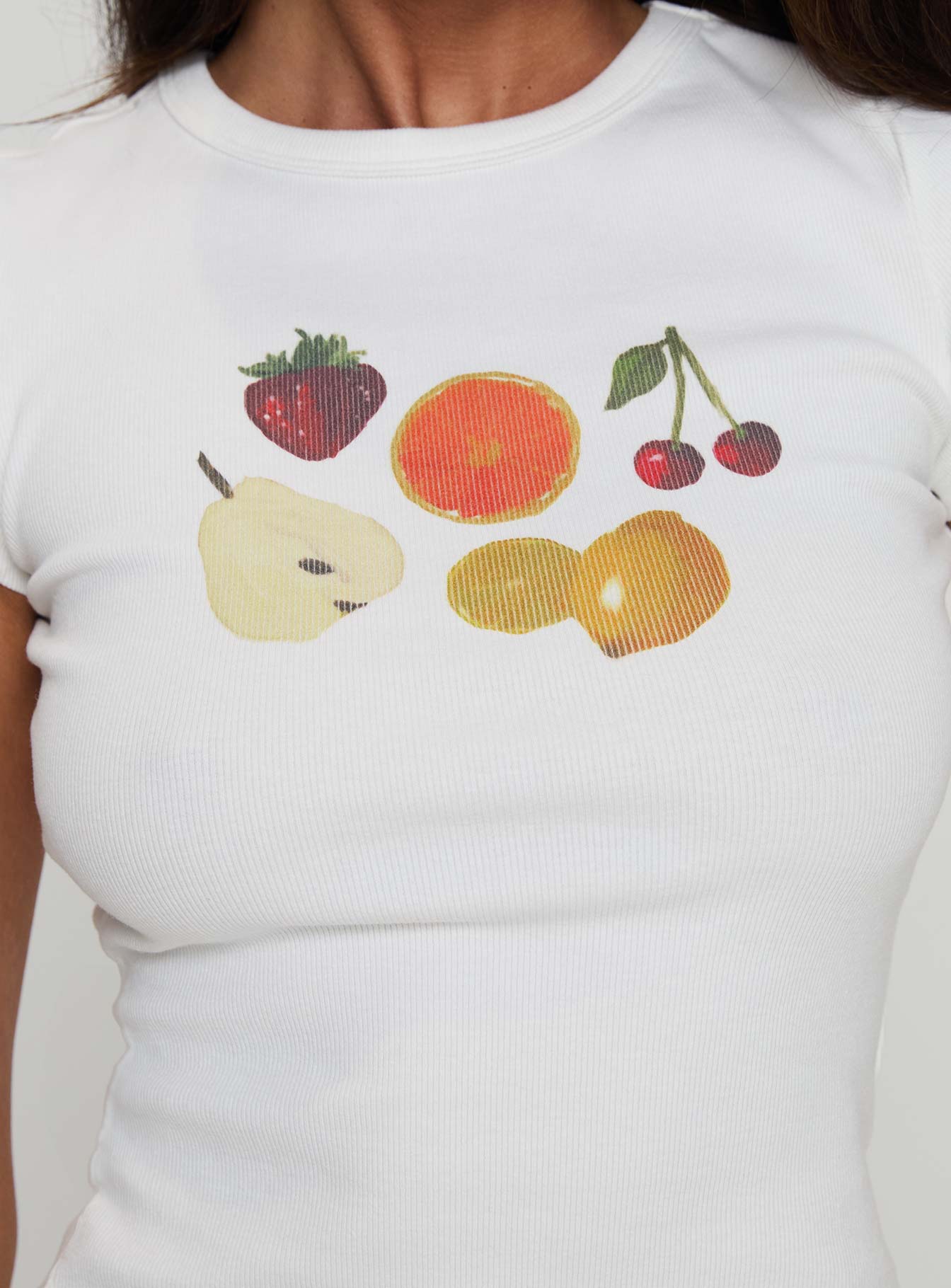 Fruit Salad Tee White Multi、mySite、solidvoid