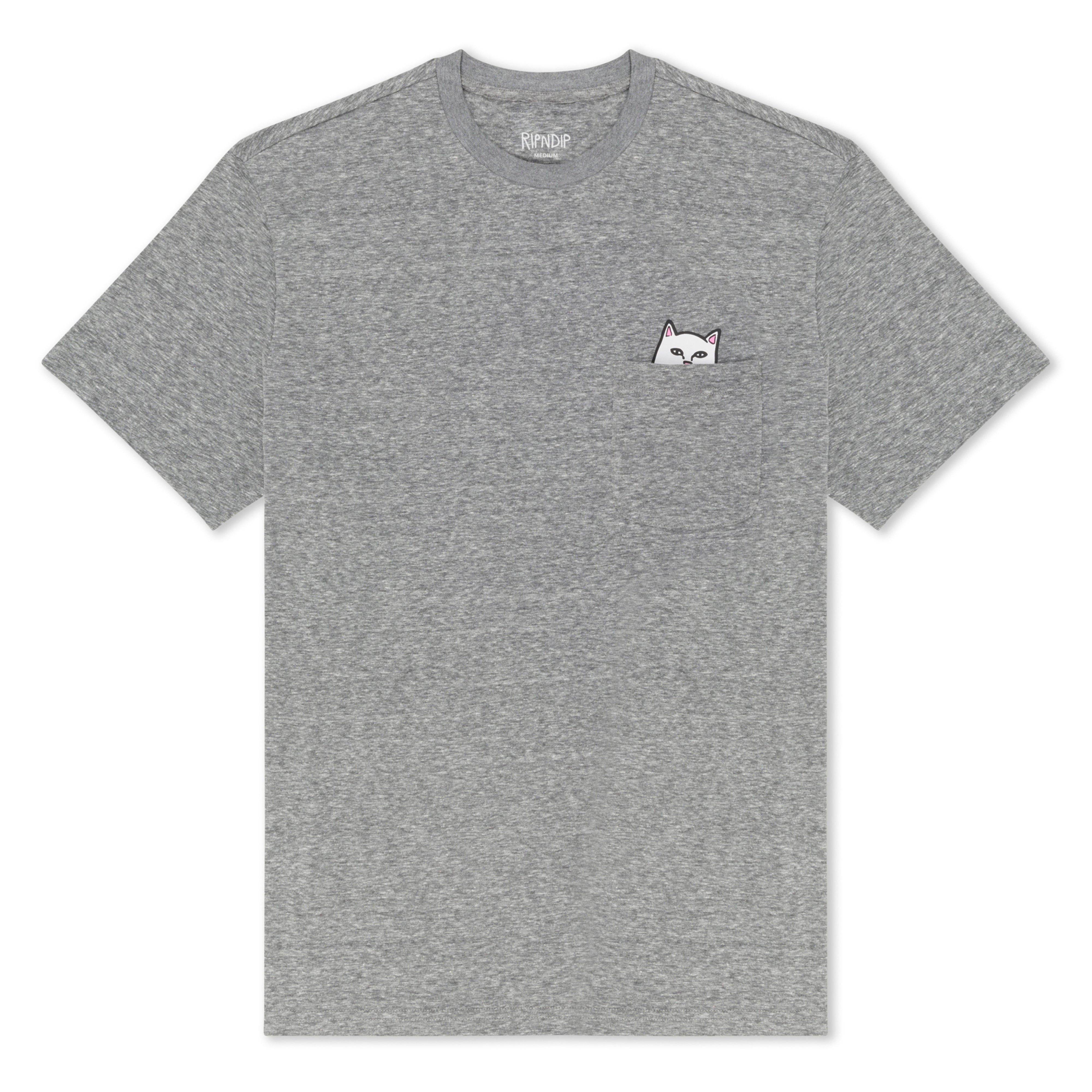  Lord Nermal Pocket Tee (Heather Grey)、mySite、merchandisen