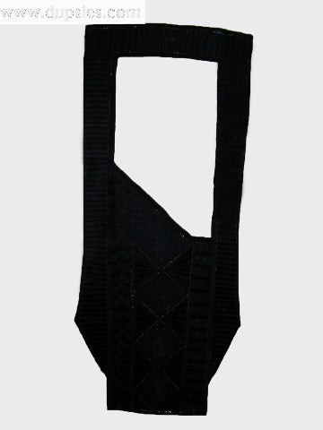 Black African Agbada Embroidery DPP79、mySite、solidvoid