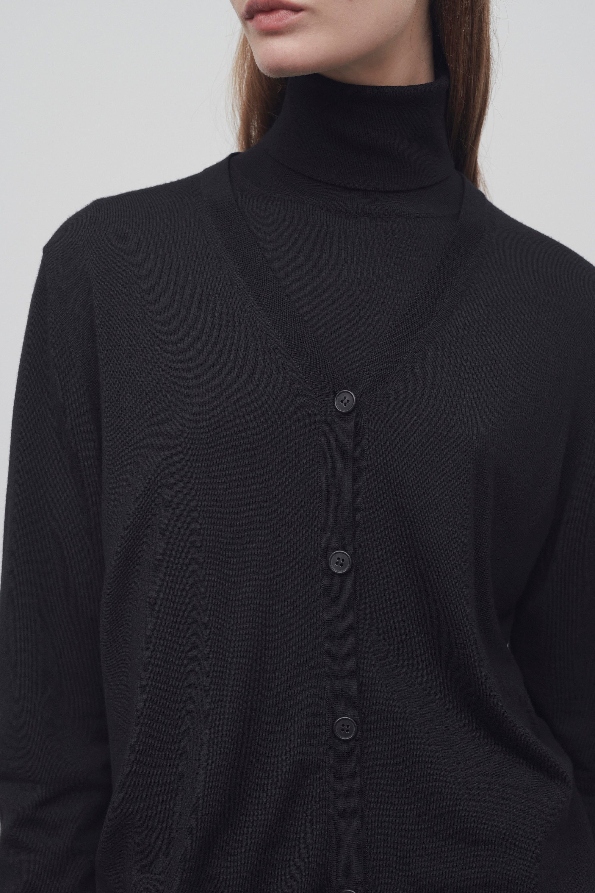 Hotie Cardigan in Wool、mySite、aoinhome