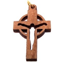  Olive wood Cross Laser Pendant (8cm or 3.15 long )、mySite、elrpsem3k