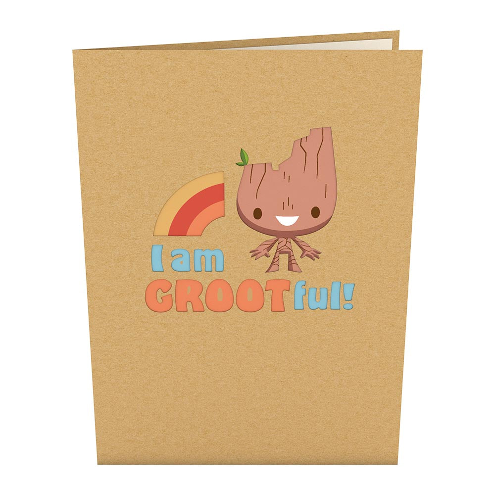 Marvel's Guardians of the Galaxy Groot-ful You're My Dad Pop-Up Card、mySite、solidvoid