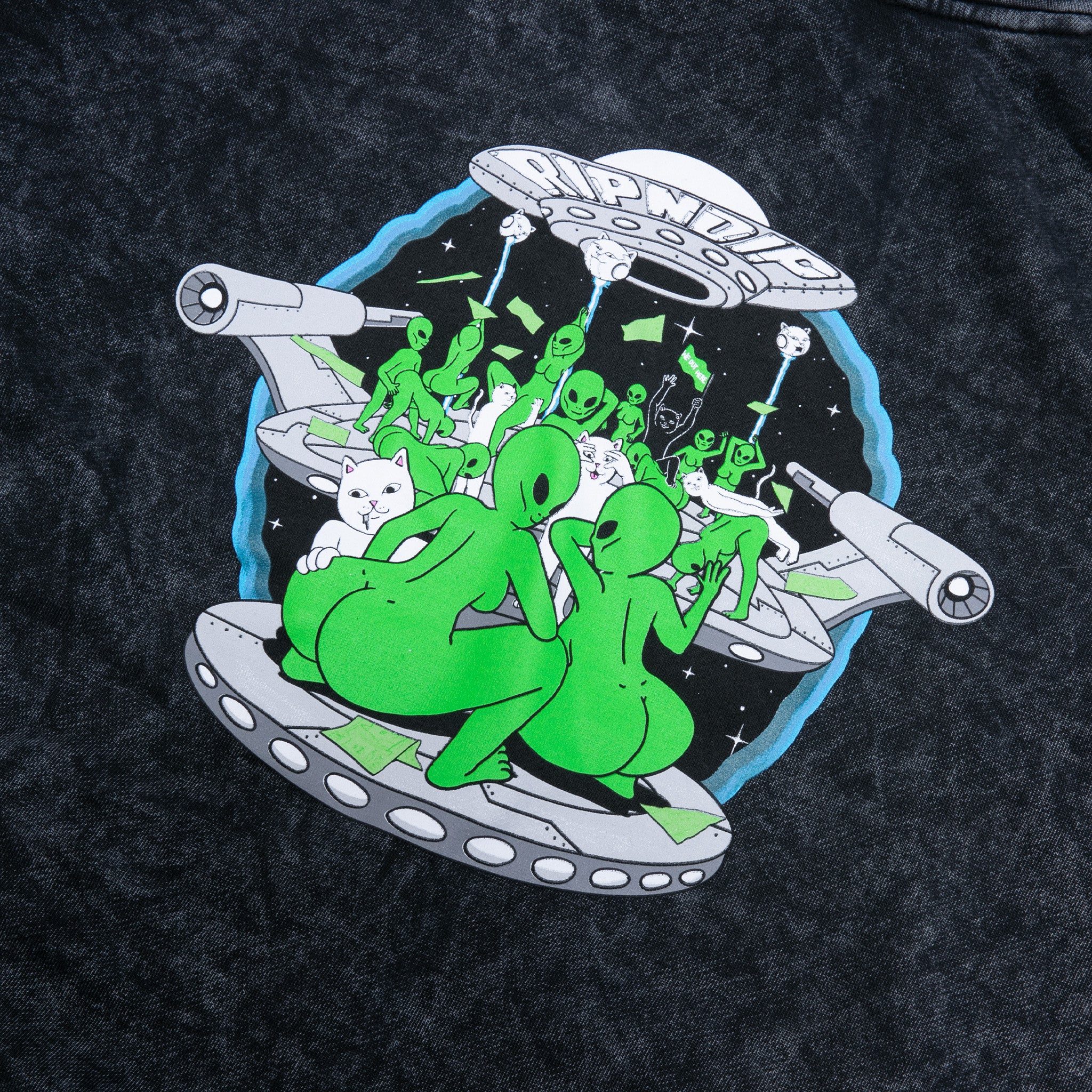  Stripndip Hoodie (Black Mineral Wash)、mySite、merchandisen