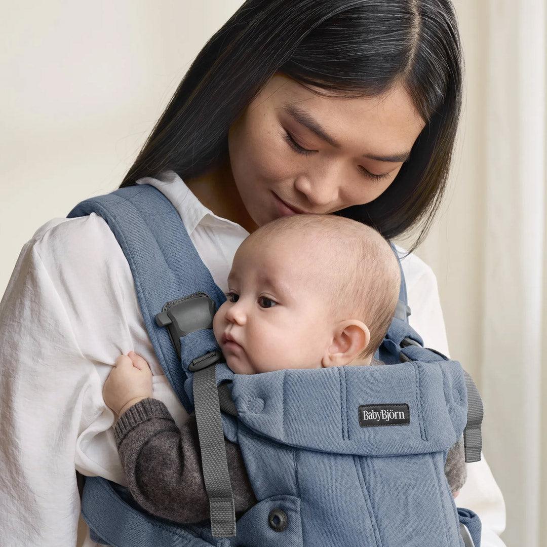  BabyBjorn Harmony Woven Melange - Blue、mySite、merchandisen