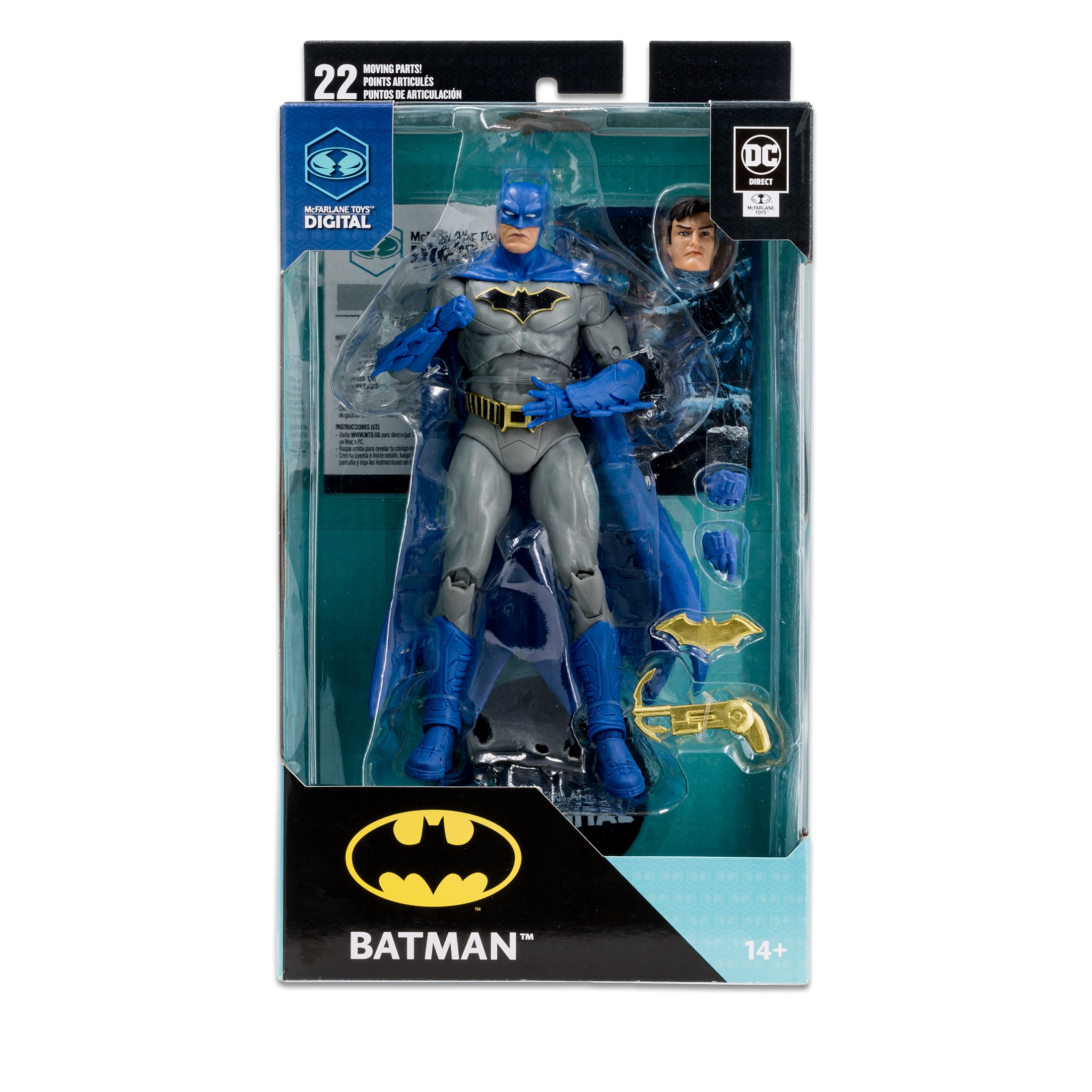 DC Direct Batman (DC Rebirth) with McFarlane Toys Digital Collectible、mySite、hgirdovlk
