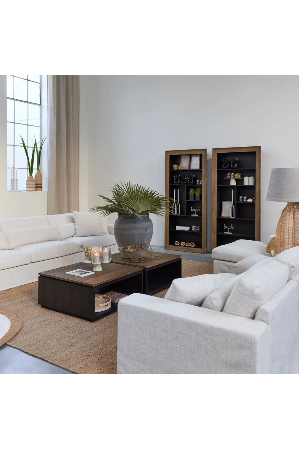 Oak Staggered Book Shelf | Rivièra Maison Eivissa、mySite、neckold