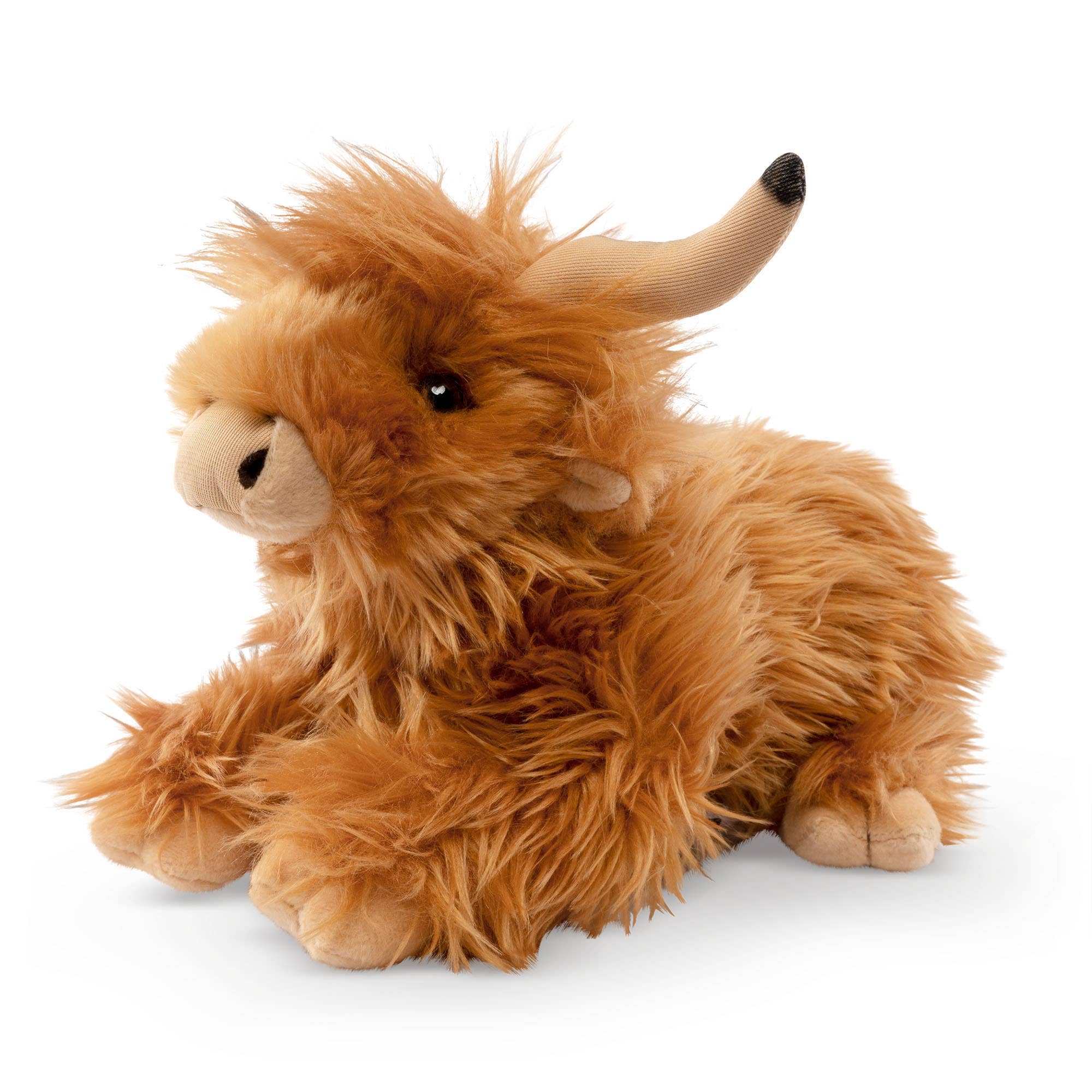 Lying Highland Cow Plush、mySite、g9winljtr