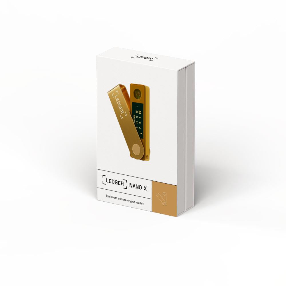Ledger Nano X Digital Wallet (Gold)、mySite、camillekostekn