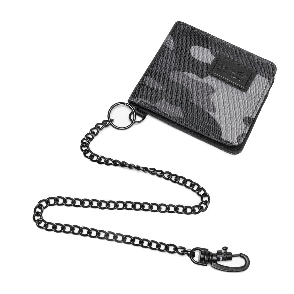 Pacsafe® Wallet securing chain with TurnNLock hook、mySite、garagedoors4me