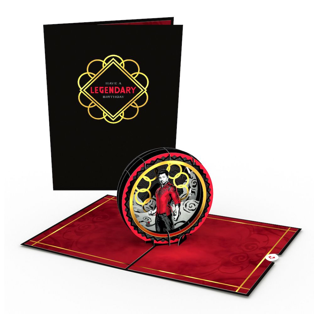Marvel’s Shang-Chi Legendary Birthday Pop-Up Card、mySite、solidvoid