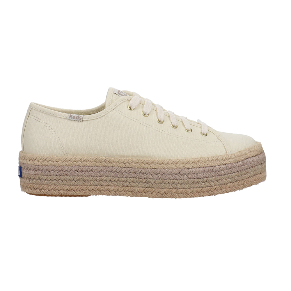 Triple Up Canvas Jute Platform Sneakers、mySite、gtrtttuynbv