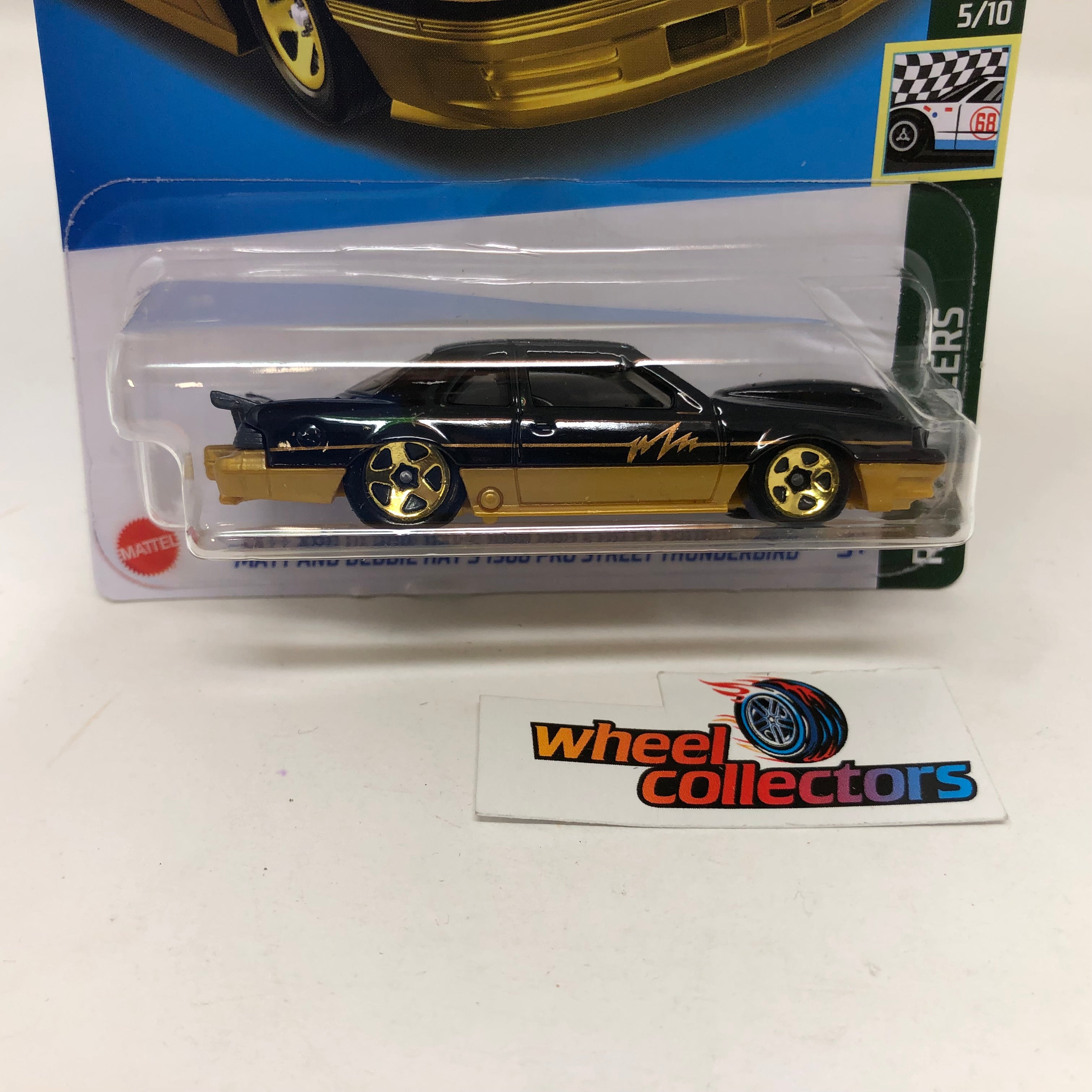 Matt & Debbie 1988 Pro Street Thunderbird * Black * 2023 Hot Wheels Case J、mySite、hgirdovlk