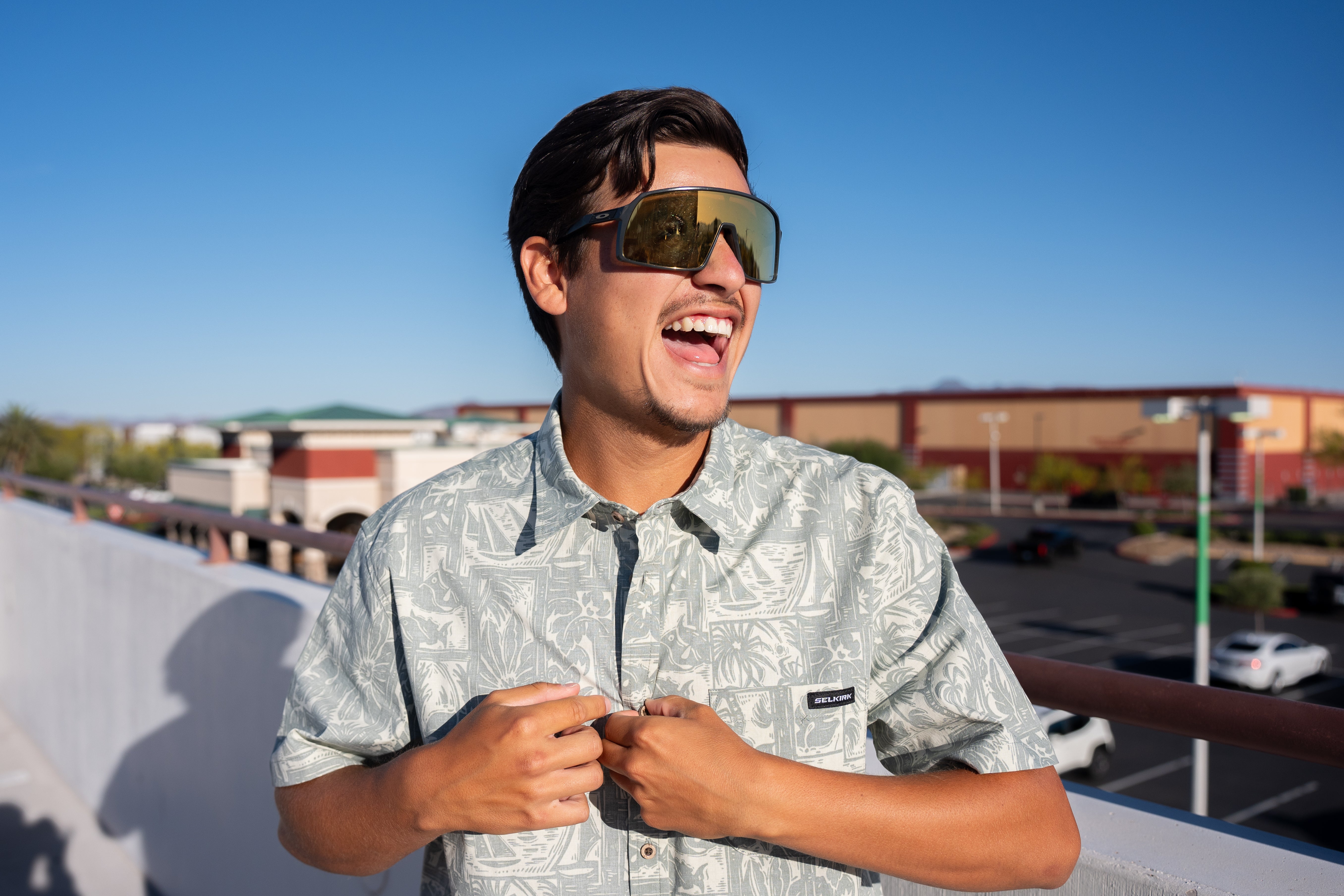 Owen Collection Men’s Offshore Short Sleeve Button Down、mySite、noshort