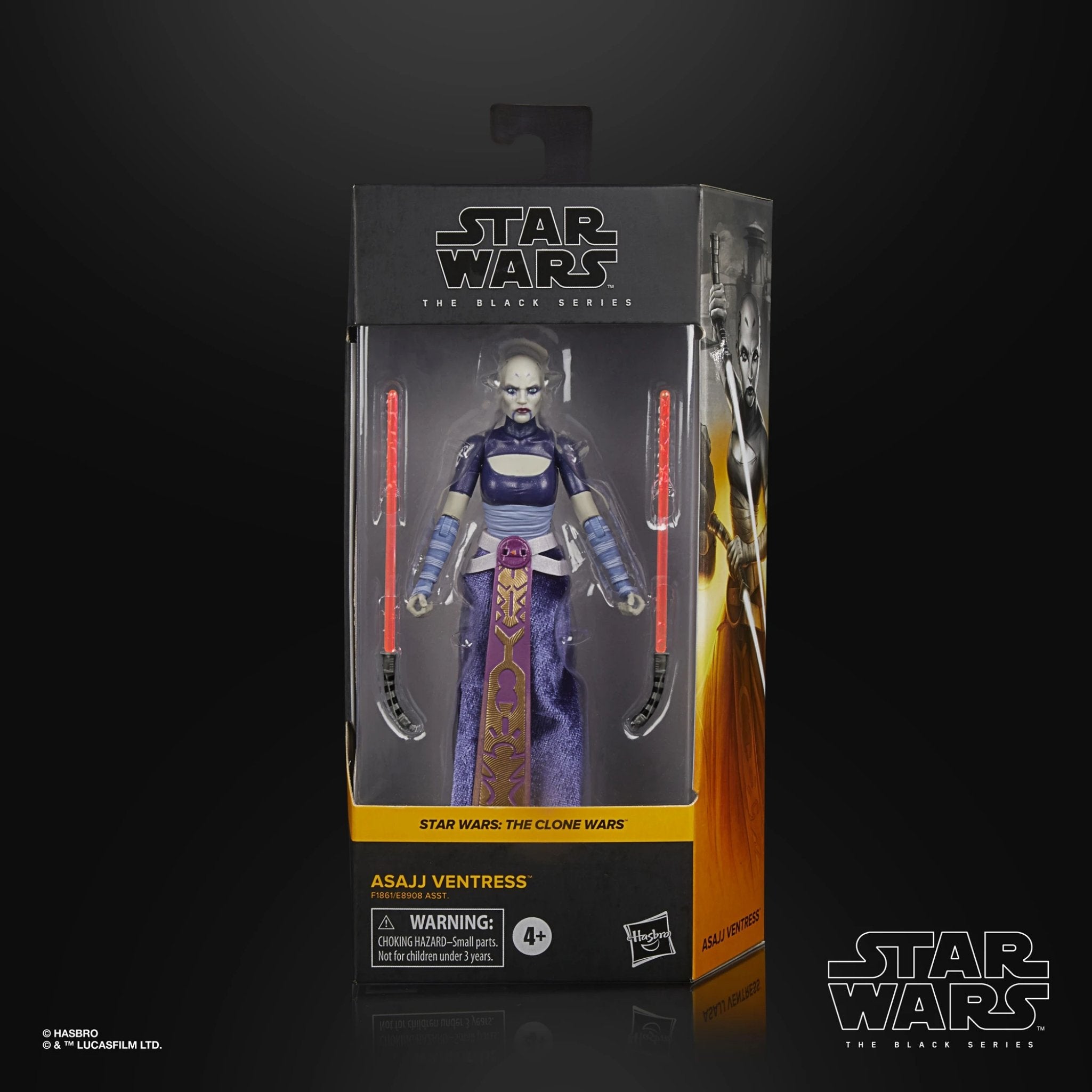 Star Wars Black Series Clone Wars Asajj Ventress (Re-Run)、mySite、hgirdovlk