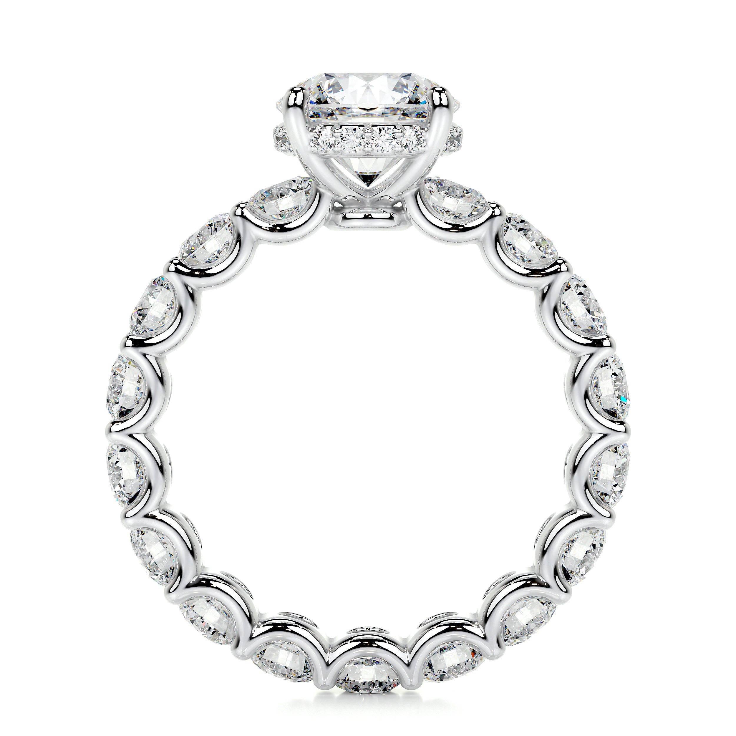 Lola Lab Grown Diamond Ring -14K White Gold (RTS)、mySite、hinf8tx79