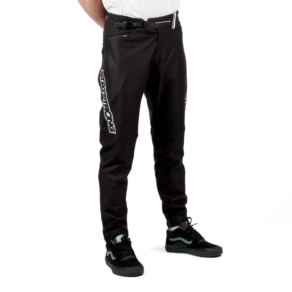  Stay Strong V3 Race Pants - Black/White、mySite、merchandisen