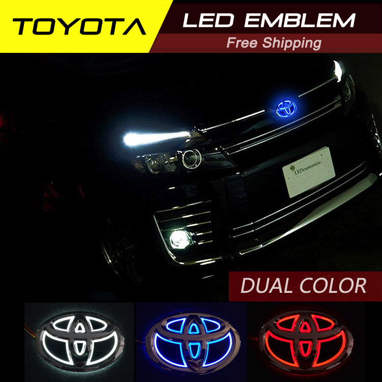 TOYOTA LED EMBLEM DUAL COLOR/ SINGLE COLOR、mySite、nflplayoffbracketp