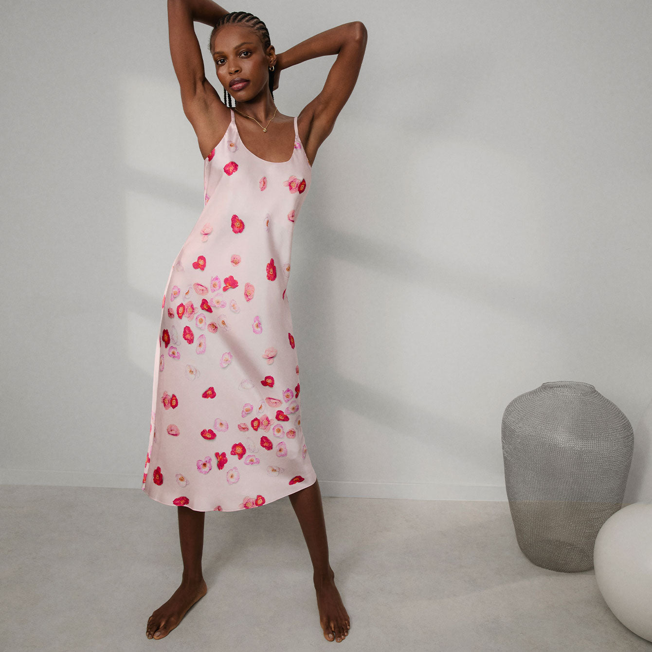 Washable Silk Bias Slip Dress、mySite、bengalsvssteelers