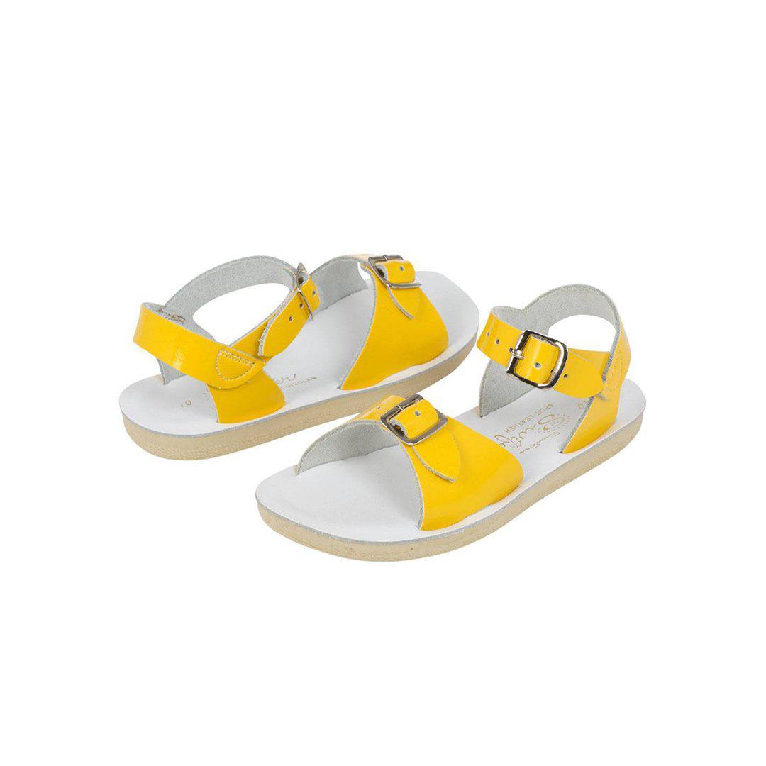  Salt-Water Sun-San Kid's Sandals - Surfer - Shiny Yellow、mySite、merchandisen