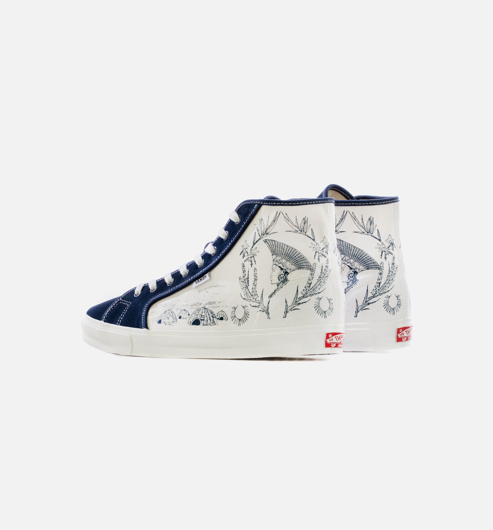 Vault Sindiso Khumalo OG Style 24 Mens Skate Shoe - White/Blue、mySite、dreamappss