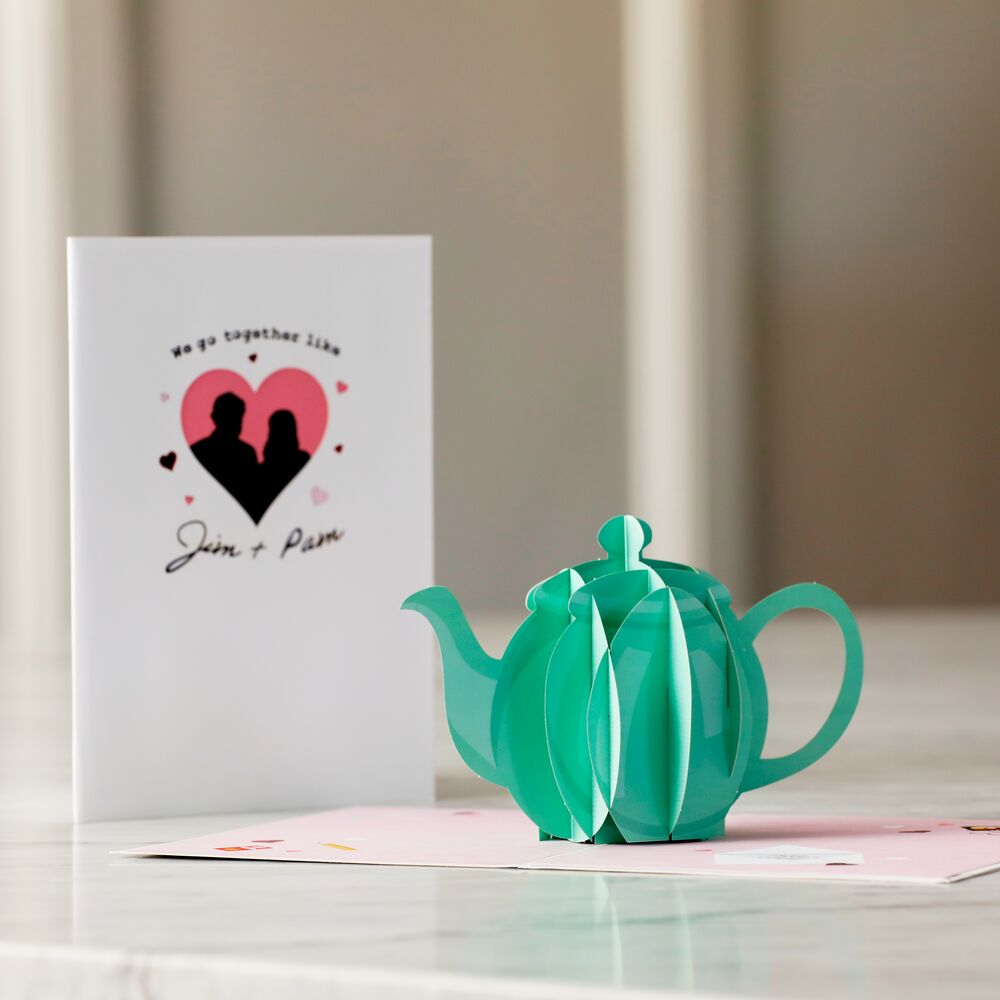 The Office We Go Together Like Jim and Pam Pop-Up Card、mySite、solidvoid