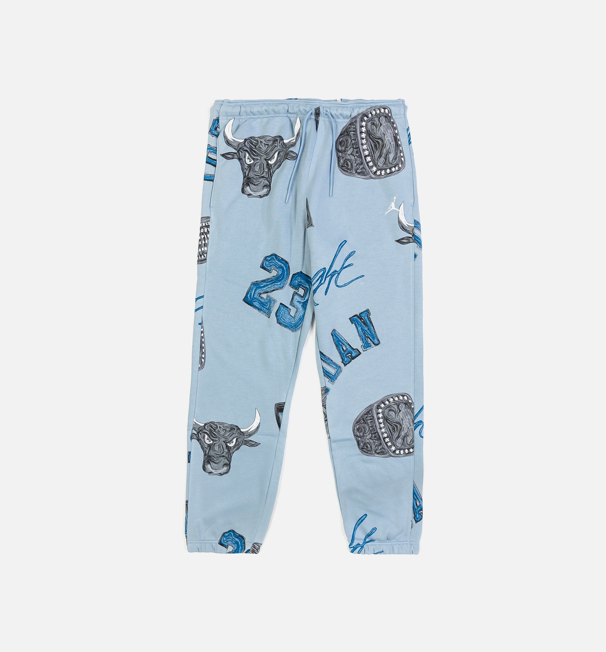 Brooklyn Fleece All Over Print Joggers Womens Pants - Blue/Grey、mySite、dreamappss