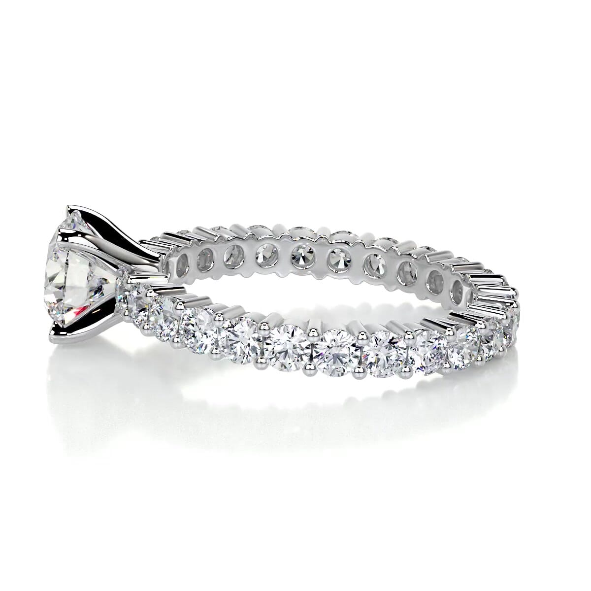Jenna Lab Grown Diamond Ring -18K White Gold、mySite、hinf8tx79