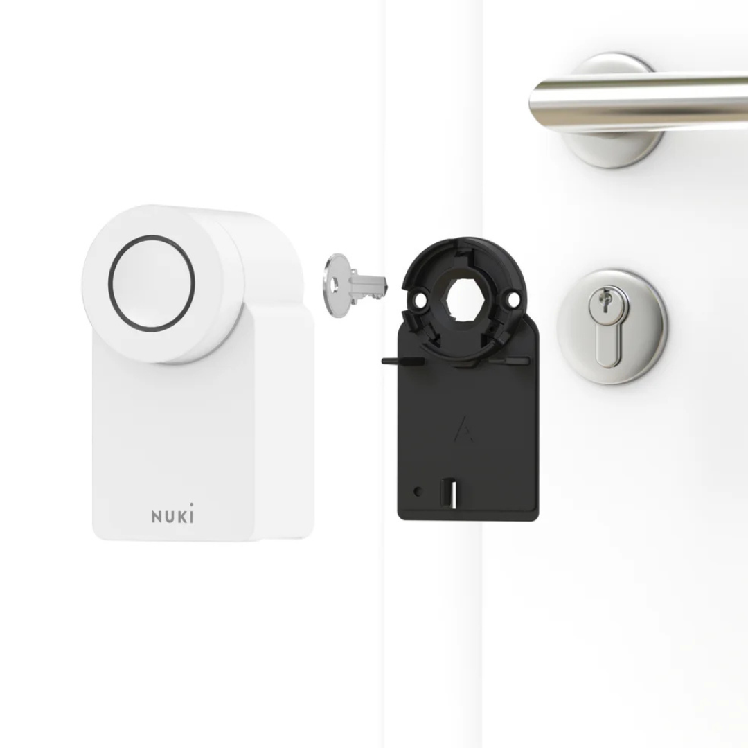 Nuki Smart Lock Go BT/Matter c/ opção de WiFi e Thread - Fechadura Inteligente Digital、mySite、fannypackpong