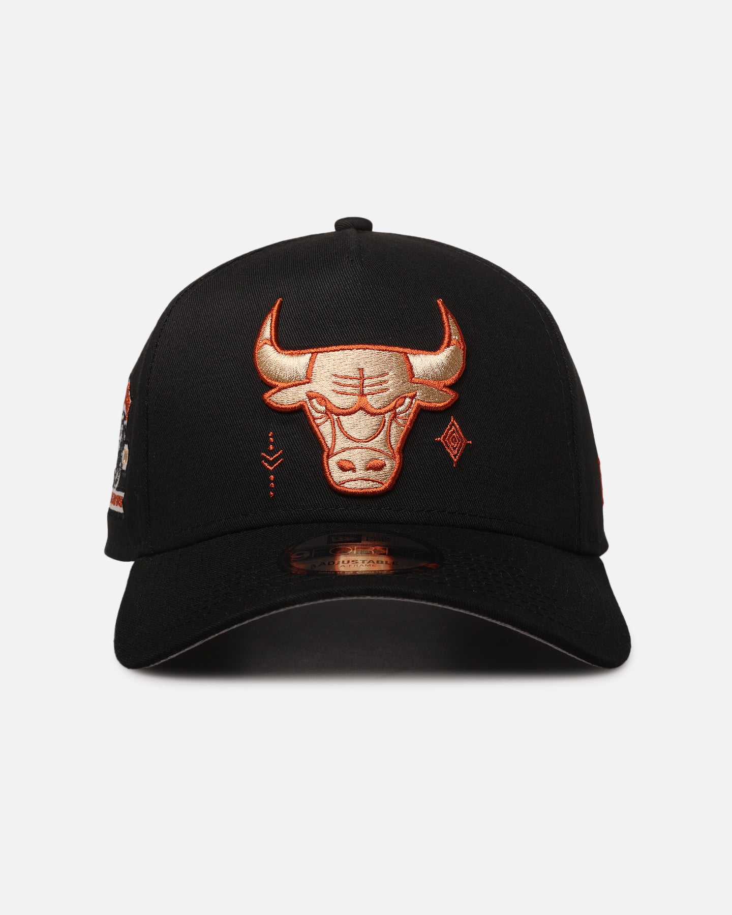 New Era Chicago Bulls 'Sunset Trails 2.0' 9FORTY A-Frame Snapback Black、mySite、zt4zffjzw