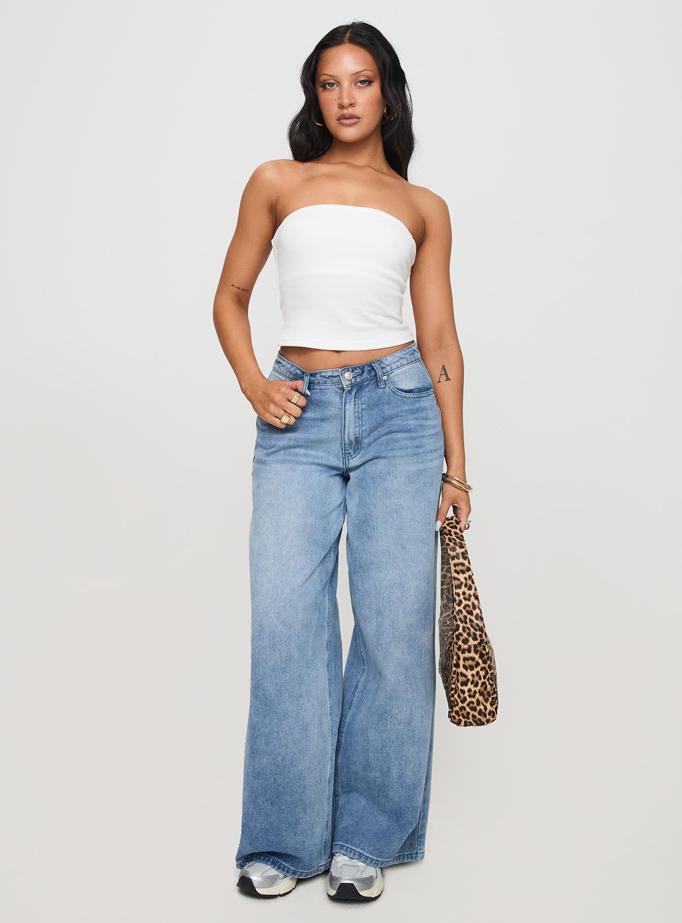 Baseline Strapless Rib Top White、mySite、solidvoid