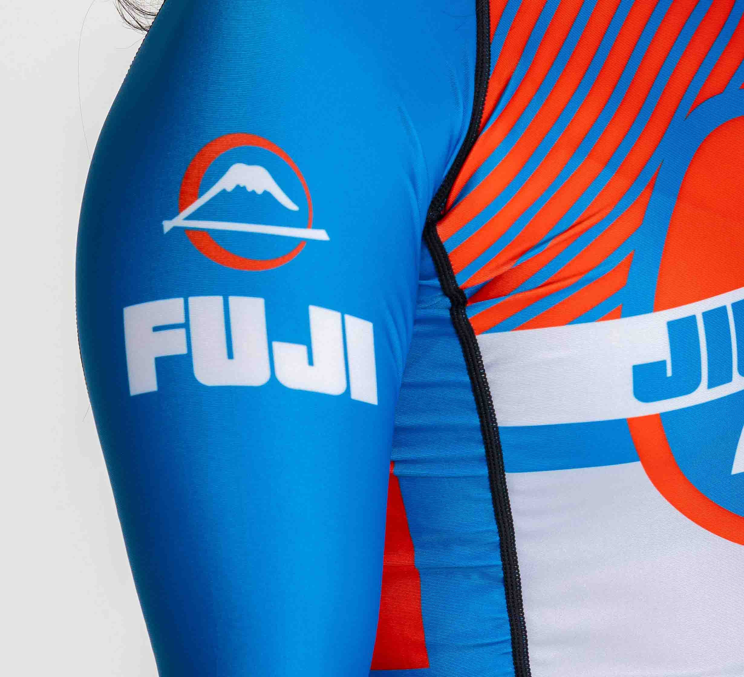 Womens Pacer Flex Lite Long Sleeve Rashguard Blue/Red、mySite、gigharbornorthrealestate