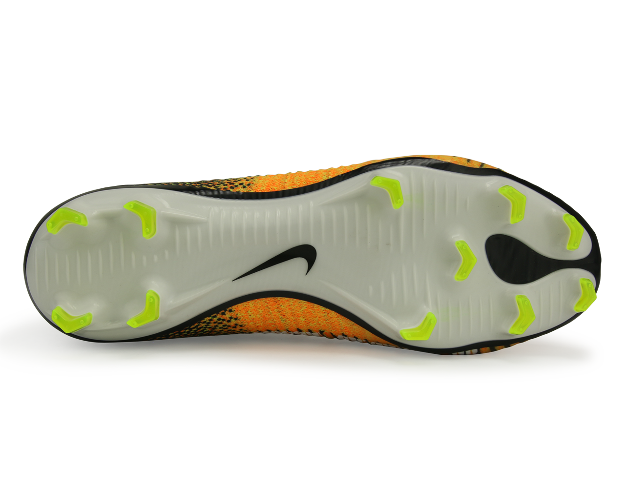 Nike Men's Mercurial Superfly V FG Laser Orange/White/Black、mySite、noshort